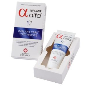 ALFA Implant 75 ml - specjalistyczna pasta do mycia zębów i implantów