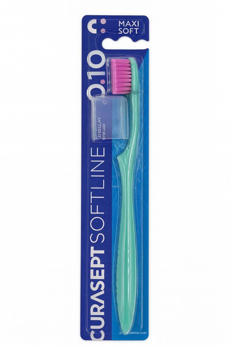 CURASEPT 0.10 MAXI SOFT 1szt. - szczoteczka do zębów z bardzo miękkim włosiem - obrazek 4