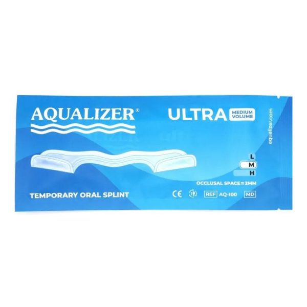 AQUALIZER ULTRA MEDIUM VOLUME - samodopasowująca szyna łagodząca bóle skroniowo-żuchwowe