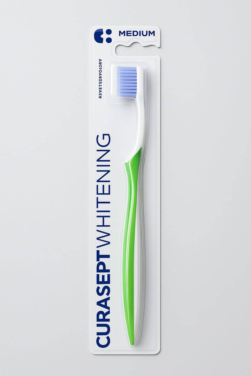 CURASEPT WHITENING wybielająca szczoteczka do mycia zębów - obrazek 2