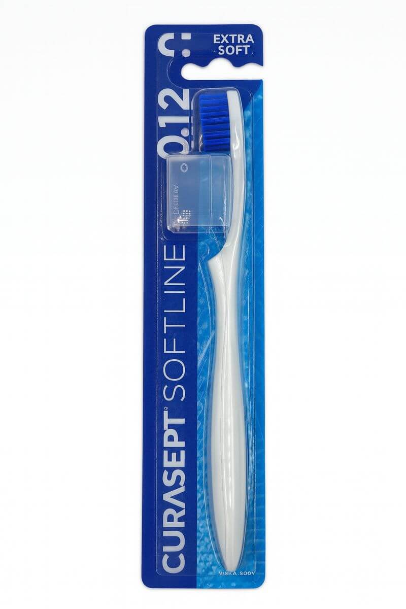 CURASEPT 0.12 Extra SOFT 1szt. - szczoteczka do zębów z bardzo miękkim włosiem - obrazek 4
