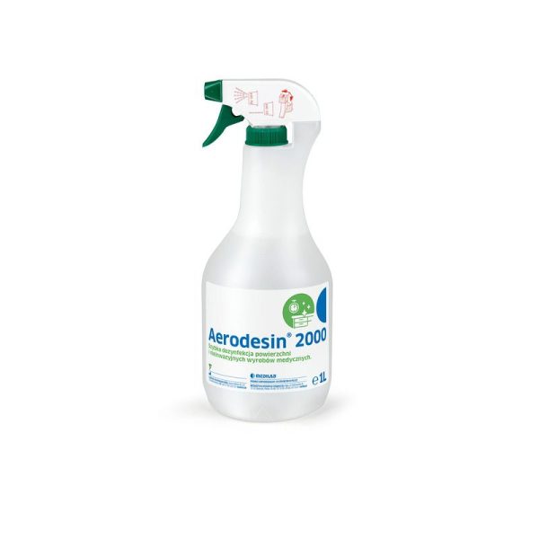 MEDILAB Areodesin 2000 Spray 1 litr - profesjonalny płyn do szybkiej dezynfekcji powierzchni