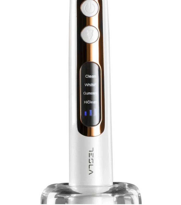 TESLA (IONICKISS) IONPA HOME PREMIUM Pearl White - jonowo-soniczna szczoteczka do mycia zębów, perłowa biel - obrazek 5