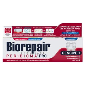 Biorepair Peribioma PRO 75 ml - mikrobiotyczna pasta do mycia zębów przeciw paradontozie