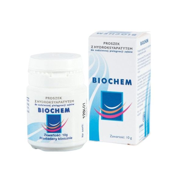 CHEMA Biochem - remineralizujący proszek do mycia zębów z hydroksyapatytem, 10 g