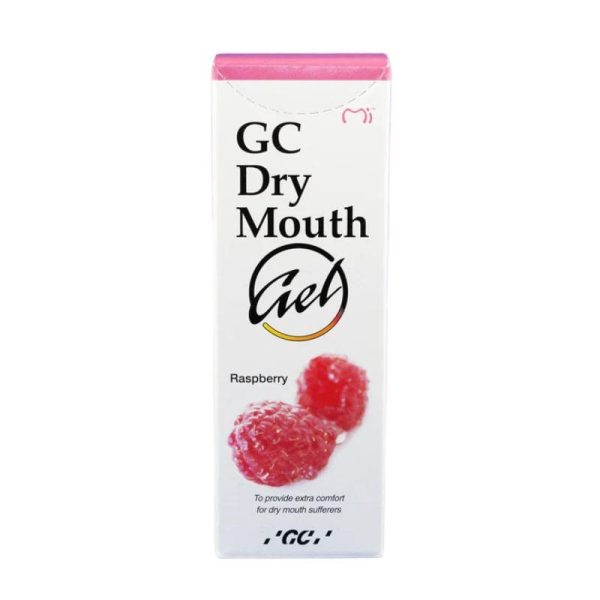 GC Dry Mouth Gel 35 ml - żel na suchość jamy ustnej sztuczna ślina, smak malina