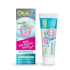 Oral7 Moisturising 75 ml - pasta do mycia zębów nawilżająca błony śluzowe z naturalnymi enzymami