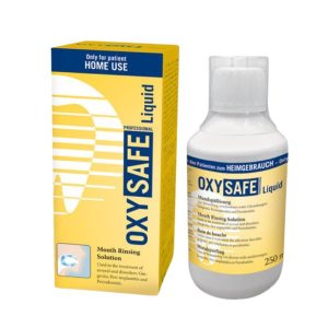 OXYSAFE Liquid 250 ml - antybakteryjny specjalistyczny płyn do płukania jamy ustnej na choroby dziąseł