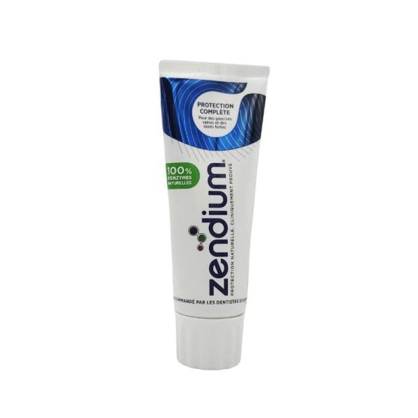 Zendium Protection Complete 75 ml - pasta do mycia zębów na afty z colostrum i naturalnymi enzymami