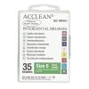 ACCLEAN Interdental 6 - szczoteczki międzyzębowe LARGE + ORTO+ PERIO, 0.63, zielone 35 szt