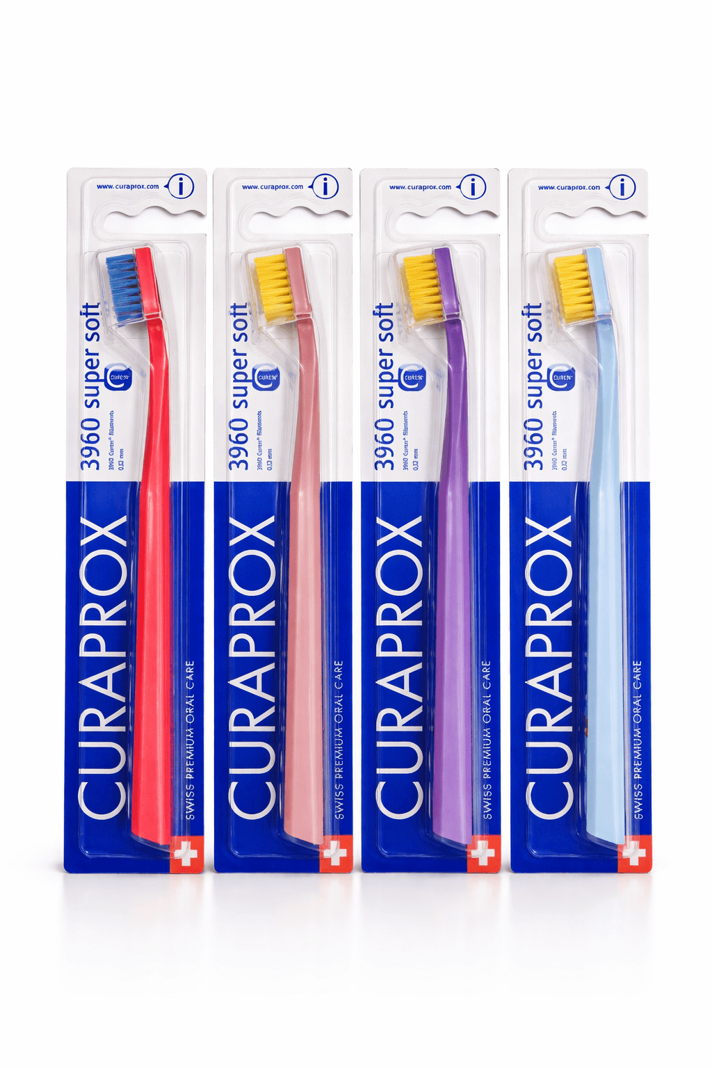 Curaprox CS 3960 Super Soft - extra miękka szczoteczka do mycia zębów i masażu dziąseł - obrazek 2