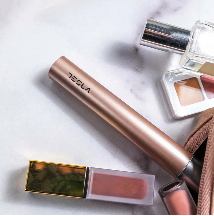 TESLA TRAVEL ROSE GOLD - jonowo-soniczna szczoteczka do mycia zębów, różowe złoto - obrazek 2