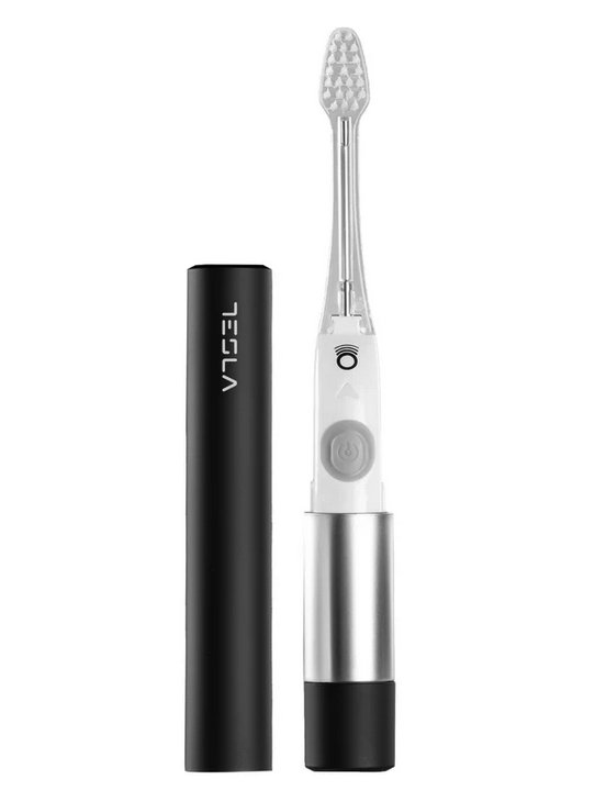 TESLA TRAVEL BLACK - jonowo-soniczna szczoteczka do mycia zębów, matowa czerń - obrazek 5