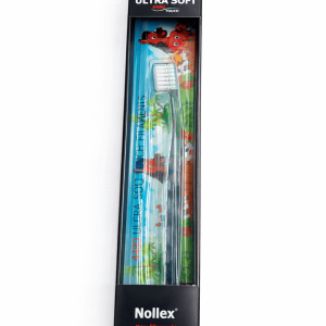 TELLO 4480 Junior Green 1 szt - bardzo gęsta delikatna szczoteczka do mycia zębów dla dzieci 6-12 lat