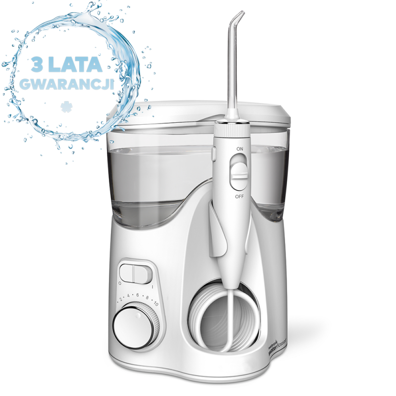Waterpik WF-150 Ultra Plus irygator dentystyczny stacjonarny nowej generacji + 6 końcówek