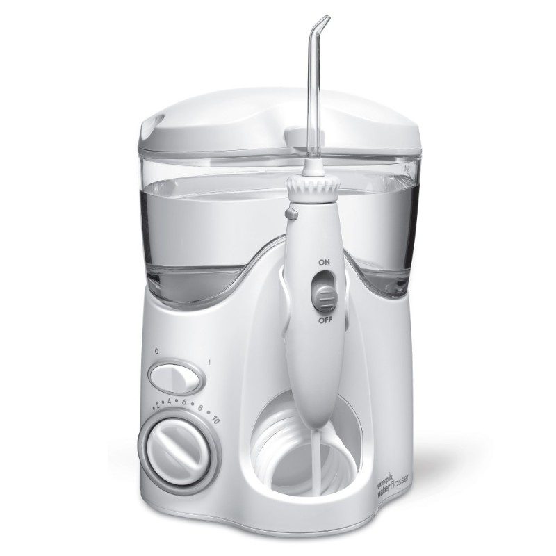 Waterpik WF-100EU Ultra + 6 końcówek - irygator dentystyczny stacjonarny BIAŁY