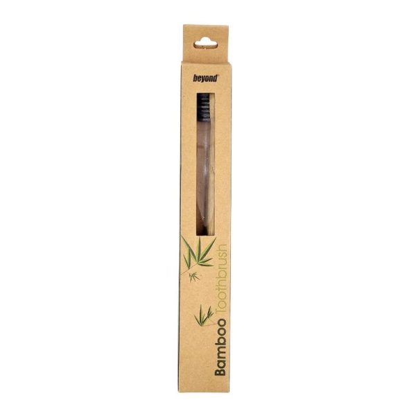 Beyond Bamboo Toothbrush SOFT 1szt - bambusowa szczoteczka do mycia zębów - obrazek 2