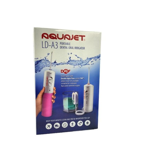 AquaJet LD-A3 PINK przenośny bezprzewodowy irygator dentystyczny z systemem DAF - obrazek 7