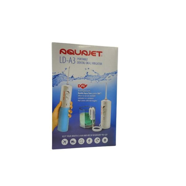 AquaJet LD-A3 Blue przenośny bezprzewodowy irygator dentystyczny z systemem DAF - obrazek 7