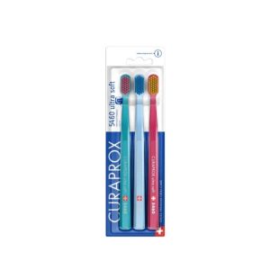 Szczoteczki Curaprox CS 5460 Ultra 3szt- miękkie szczoteczki do mycia zębów trójpak