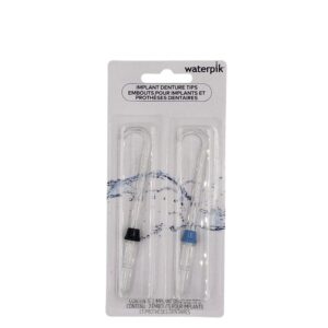 Waterpik DT-100 Implant Denture Tip końcówki do irygatora do czyszczenia protez i mostów na implantach