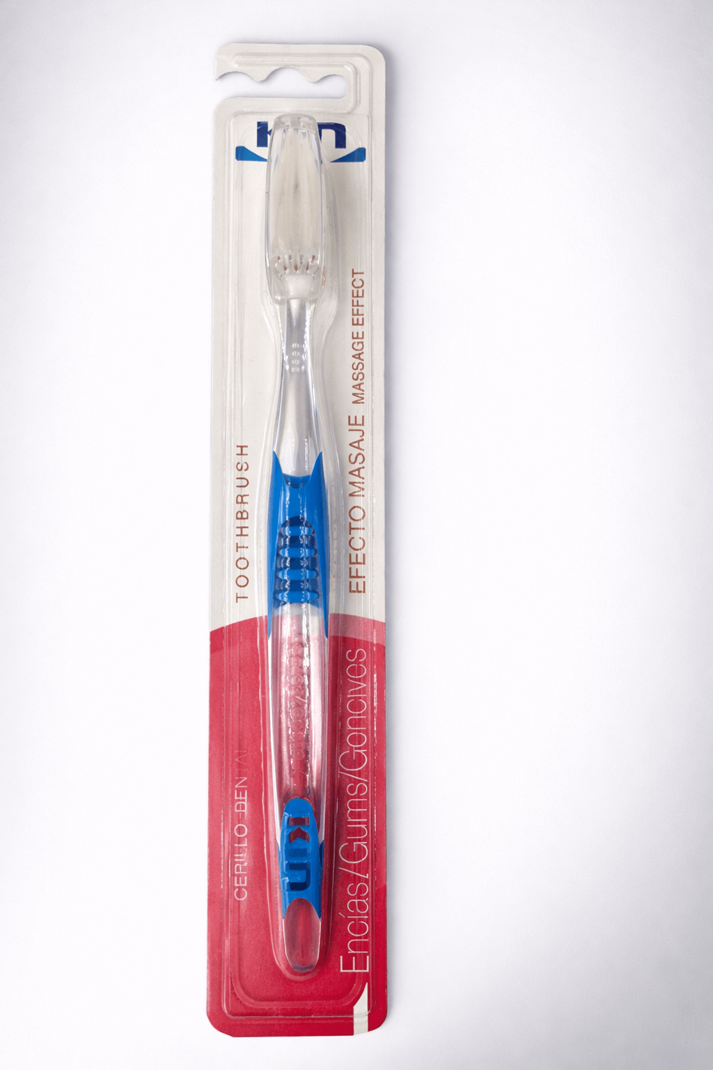 KIN szczoteczka do zębów na dziąsła niebieska