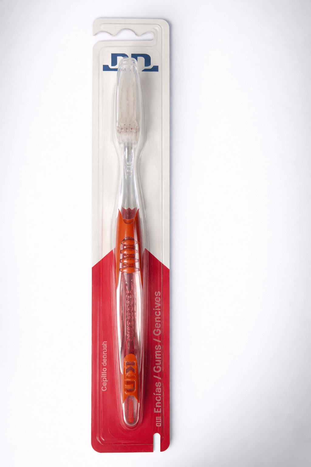 KIN szczoteczka do zębów na dziąsła czerwona