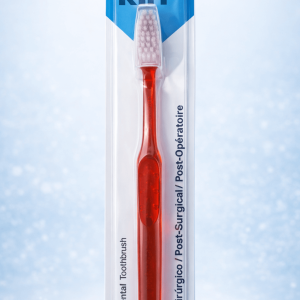 Szczoteczka do zębów po zabiegach KIN czerwona