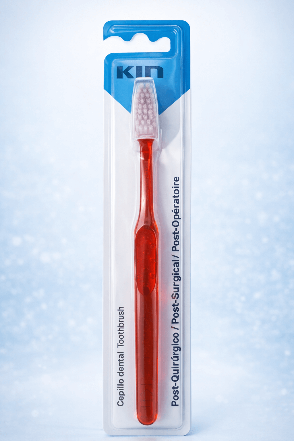 Szczoteczka do zębów po zabiegach KIN czerwona