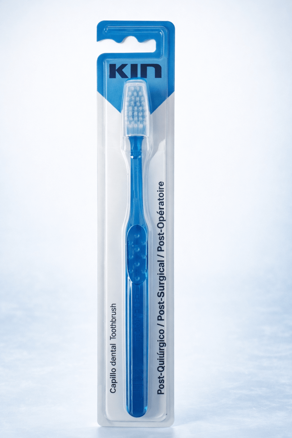 Szczoteczka do zębów po zabiegach KIN niebieska
