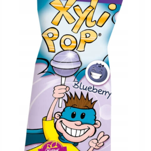 Zdrowy lizak z ksylitolem MIRADENT XYLIPOP smak jagodowy