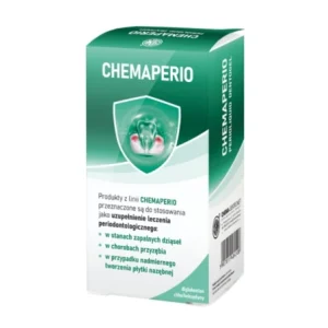 CHEMAPERIO zestaw płyn + żel na podrażnienia, stany zapalne dziąseł, choroby przyzębia