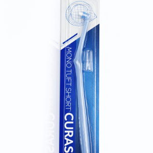 CURASEPT MONO TUFT SHORT szczoteczka jednopęczkowa krótka szara