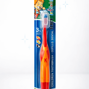 Szczoteczka do zębów dla dzieci CHILDREN KIN czerwona