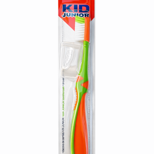 Szczoteczka do zębów dla dzieci (6-12 lat) Junior Kin – zielona