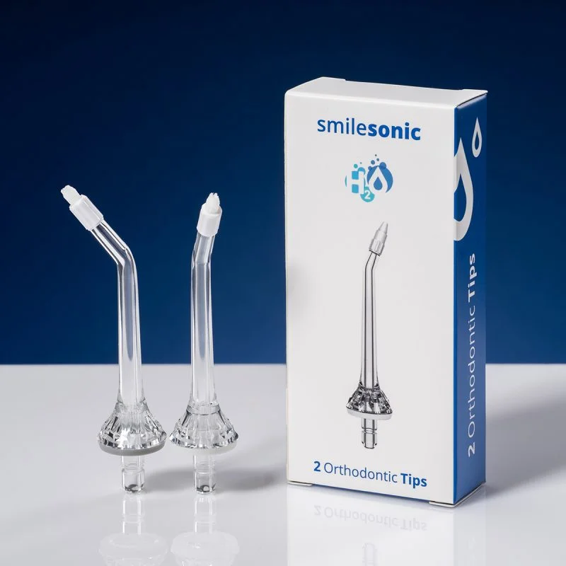 Końcówki do irygatora Smilesonic H2O Ortho 2 szt. – ortodontyczne
