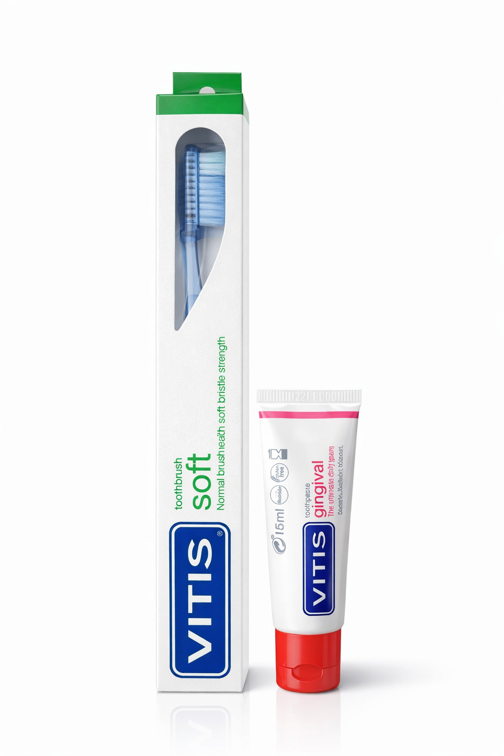 VITIS Soft - miękka szczoteczka do zębów + pasta 15ml VITIS Gingival GRATIS
