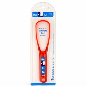 Halita skrobaczka do języka czerwona