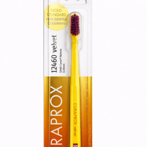Curaprox CS12460 Velvet ultra gęsta szczoteczka do mycia zębów żółta