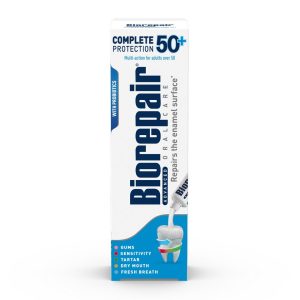 Biorepair Pasta Advanced Complete Protection 50+ 75 ml – kompleksowa ochrona jamy ustnej po 50. roku życia