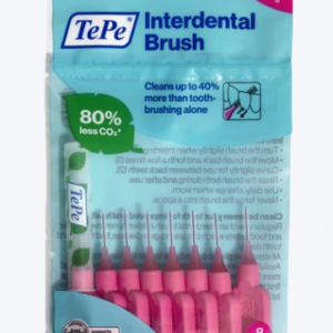 TePe Original Szczoteczki Międzyzębowe z Bioplastiku 0,4 mm Różowe – 8 szt.