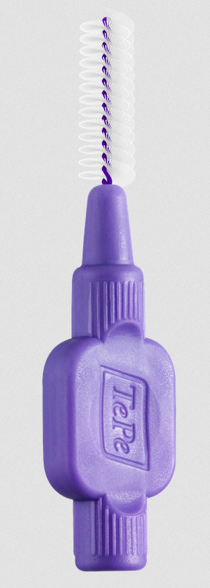 TePe Original Szczoteczki Międzyzębowe z Bioplastiku 1,1 mm Fioletowe – 8 szt. - obrazek 2