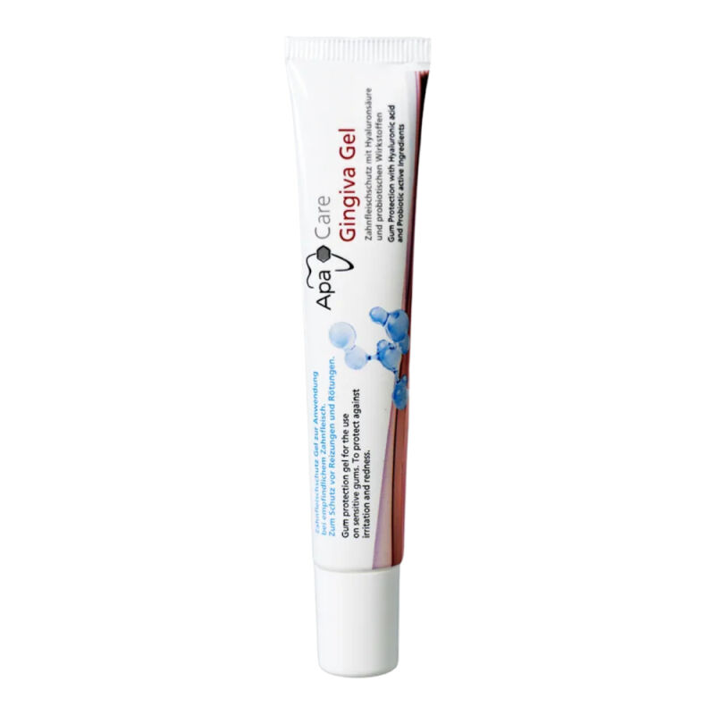 APACARE Gingival Gel 20 ml – żel z kwasem hialuronowym na podrażnione dziąsła - obrazek 3