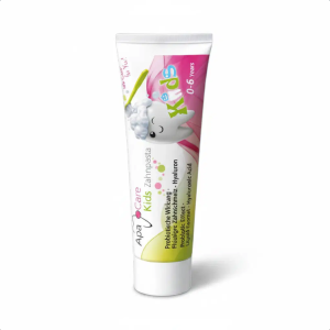 ApaCare KIDS 0–6 lat 50 ml – pasta dla dzieci z hydroksyapatytem, fluorem i kwasem hialuronowym