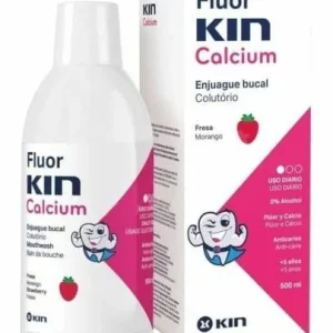 FLUOR KIN CALCIUM – płyn do płukania jamy ustnej z fluorem i wapniem dla dzieci