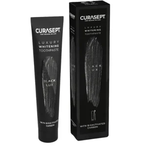 Curasept Whitening Luxury Black Lux 75 ml – czarna pasta wybielająca do zębów