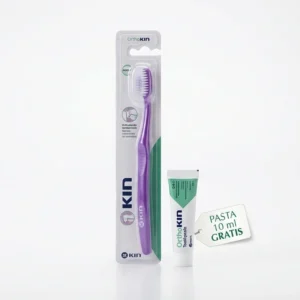 KIN Orthokin szczoteczka do mycia zębów z aparatem ortodontycznym + ortodontyczna pasta do mycia zębów 10ml GRATIS