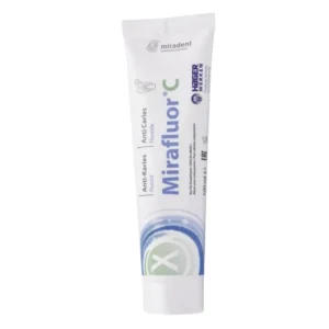 MIRADENT Mirafluor C 100 ml - pasta ochronna przeciw erozji szkliwa zębów