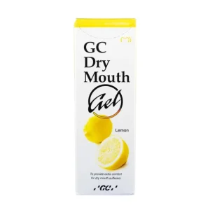 GC Dry Mouth Gel 35 ml - żel nawilżający na suchość jamy ustnej sztuczna ślina, smak cytryna