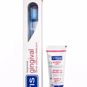 VITIS healthy gums (gingival) Szczoteczka specjalistyczna + pasta 15ml VITIS Gingival GRATIS